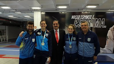 Esgrima: BELÉN PÉREZ MAURICE GANÓ LA MEDALLA DE ORO EN SABLE E ISABEL DI TELLA SE CONSAGRÓ EN ESPADA EN EL SUDAMERICANO DE MAYORES INDIVIDUAL