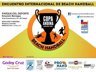 Beach Handball: ARGENTINA SE ADJUDICÓ LA COPA ANDINA EN DAMAS Y EN CABALLEROS