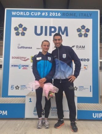 Pentlatón moderno: IRYNA KHOKHLOVA TIENE PASAJE PARA RÍO 2016