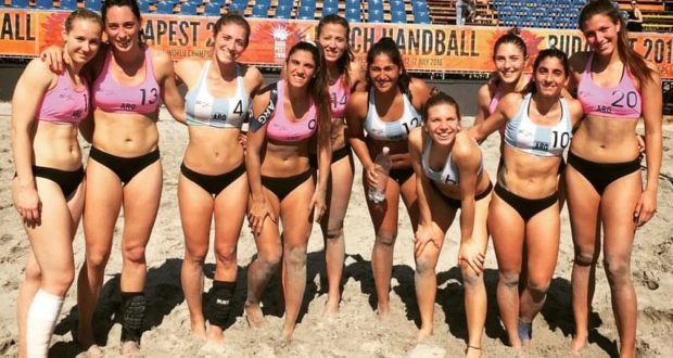 Beach handball: EN EL MUNDIAL DE BUDAPEST LAS CHICAS ARGENTINAS FINALIZARON EN EL PUESTO 5° DEL GRUPO A