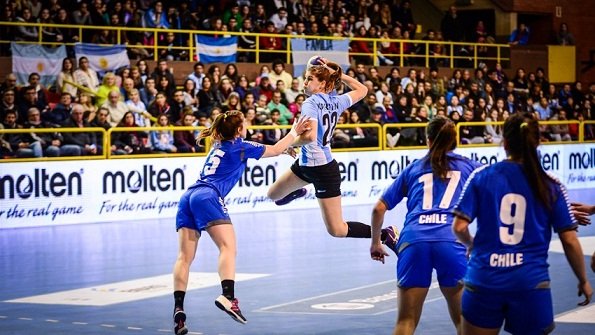 Handball femenino: ARGENTINA VENCIÓ A CHILE EN EL PANAMERICANO BUENOS 2017