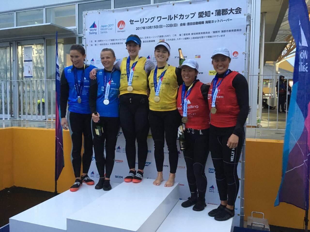 Vela: VICTORIA TRAVASCIO Y SOL BRANZ GANARON EL ORO EN LA WORLD CUP SERIES