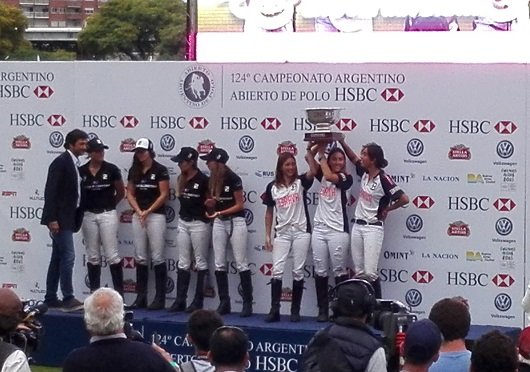 Polo: LA DOLFINA BRAVA GANÓ EL PRIMER ABIERTO FEMENINO DE PALERMO