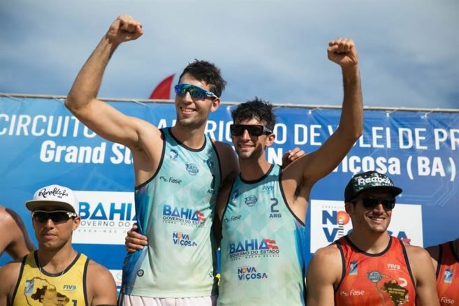 Beach Voley: AZAAD Y CAPOGROSSO SE COLGARON LA DE MEDALLA DE PLATA EN CHILE