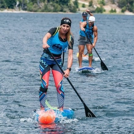 Stand Up Paddle: JULIANA GONZÁLEZ GANÓ EN LA PATAGONIA