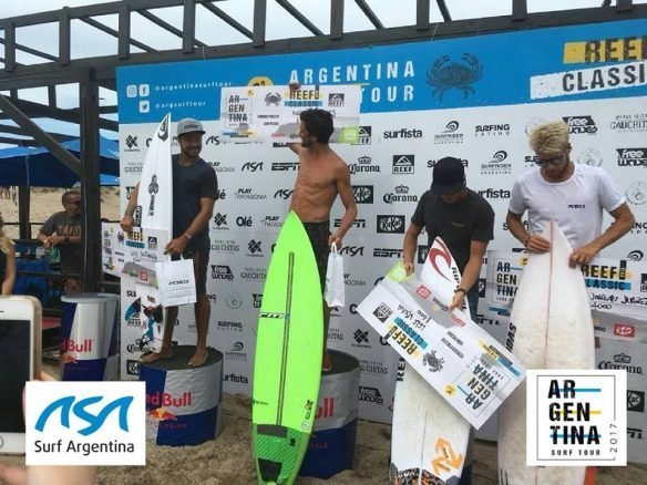 Surf: MARIANO ARREYES Y LUCÍA INDURAIN GANARON EL REEF CLASSIC