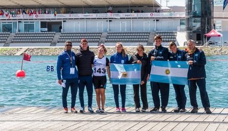 Canotaje: BUEN TRABAJO DE LA DELEGACIÓN ARGENTINA JUVENIL EN BARCELONA