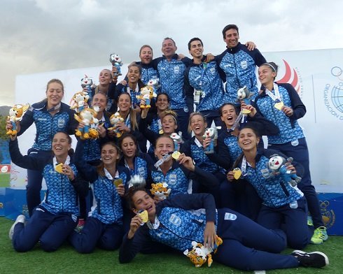 Juegos ODESUR: LAS LEONAS GOLEARON A URUGUAY Y SE QUEDARON CON LA MEDALLA DE ORO