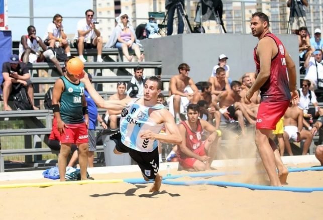 Beach Handball masculino: ARGENTINA INICIÓ SU PARTICPACIÓN EN EL MUNDIAL ADULTO MASCULINO KAZÁN 2018