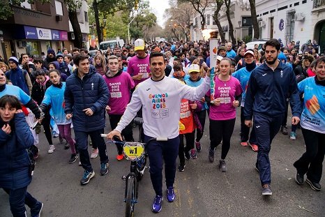 Juegos Olímpicos de la Juventud BA2018: LA ANTORCHA PASÓ POR PARANÁ