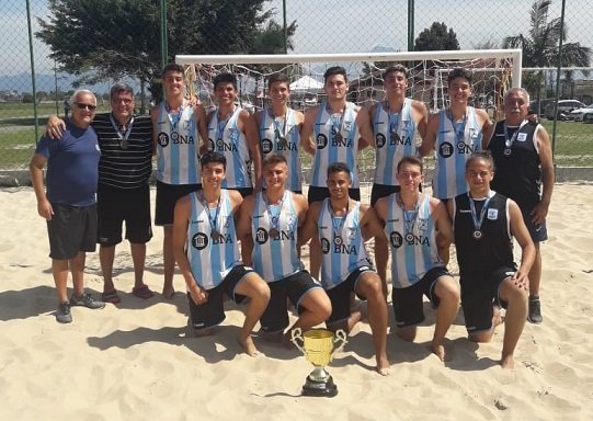 Beach Handball: ENRIQUECEDORA GIRA POR BRASIL PARA LAS SELECCIONES ARGENTINAS JUVENILES
