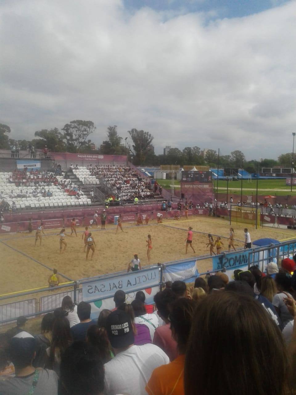 YOG BA 2018: NUEVA VICTORIA DOBLE PARA LAS KAMIKAZES EN BEACH HANDBALL