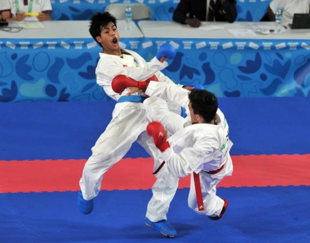 YOG BA 2018: RODRIGO TELLO NO LOGRO SUPERAR LA CLASIFICACIÓN EN KARATE