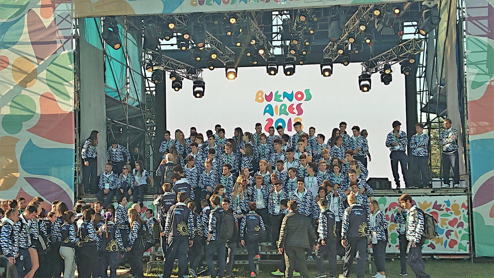 Juegos Olímpicos de la Juventud BA2018: LA DELEGACIÓN NACIONAL FUE RECIBIDA EN LA VILLA OLÍMPICA