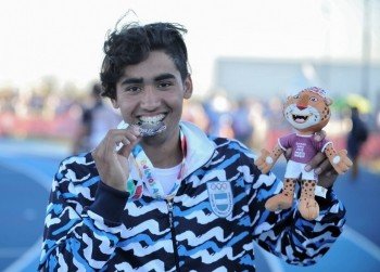 YOG BA 2018: AGUSTIN OSORIO ES PLATA EN LANZAMIENTO DE JABALINA