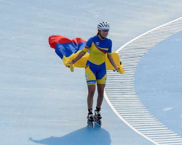 YOG BA 2018: COLOMBIA DOMINÓ EL PATINAJE DE VELOCIDAD SOBRE RUEDAS