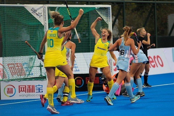 Hockey sobre césped femenino: EN EL DEBUT DEL CHAMPIONS TROPHY 2018, LAS LEONAS PERDIERON CON AUSTRALIA