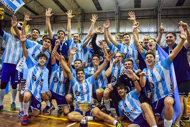 Handball masculino y femenino: ARGENTINA CABALLEROS CAMPEÓN EN CADETES