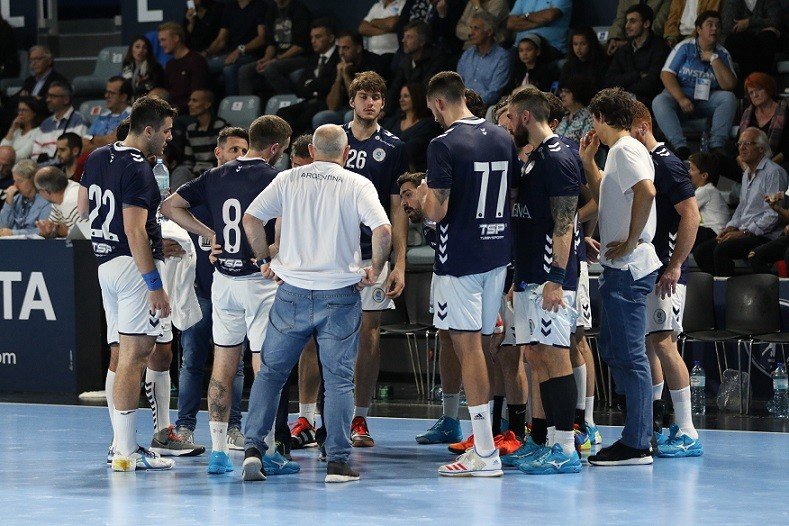 Handball masculino: ARGENTINA FINALIZÓ LA CONCENTRACIÓN EN FRANCIA