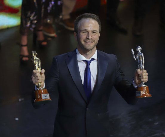 Premios: AGUSTÍN CANAPINO FUE ELEGIDO OLIMPIA DE ORO 2018