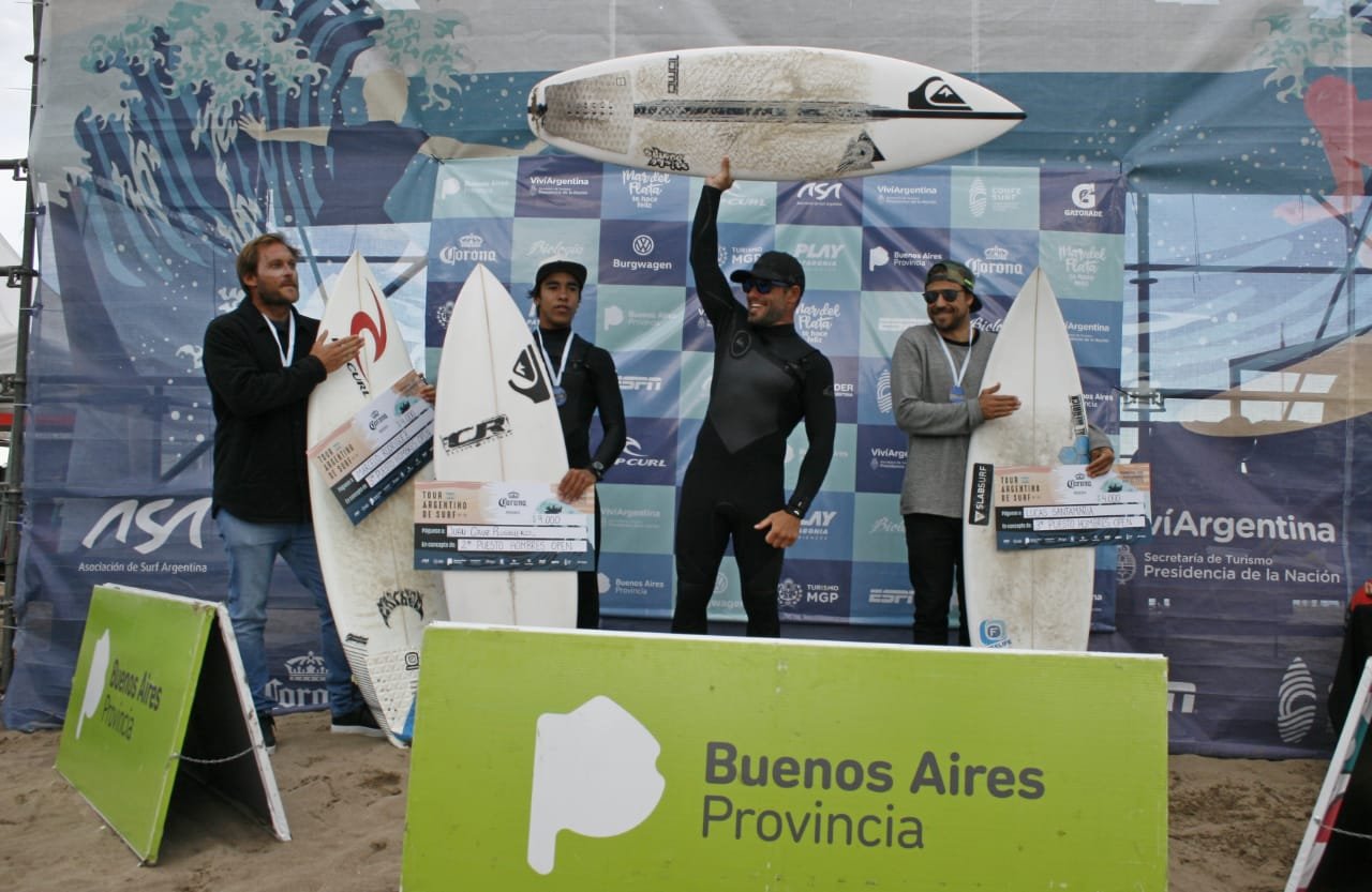 Surf: GRAN DESEMPEÑO DE LOS ARGENTINOS EN DISTINTAS COMPETENCIAS