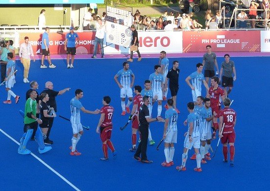 Hockey césped masculino: LA OPINIÓN DE LOS JUGADORES PEDRO IBARRA Y MATÍAS PAREDES LUEGO DEL PARTIDO FRENTE A BÉLGICA