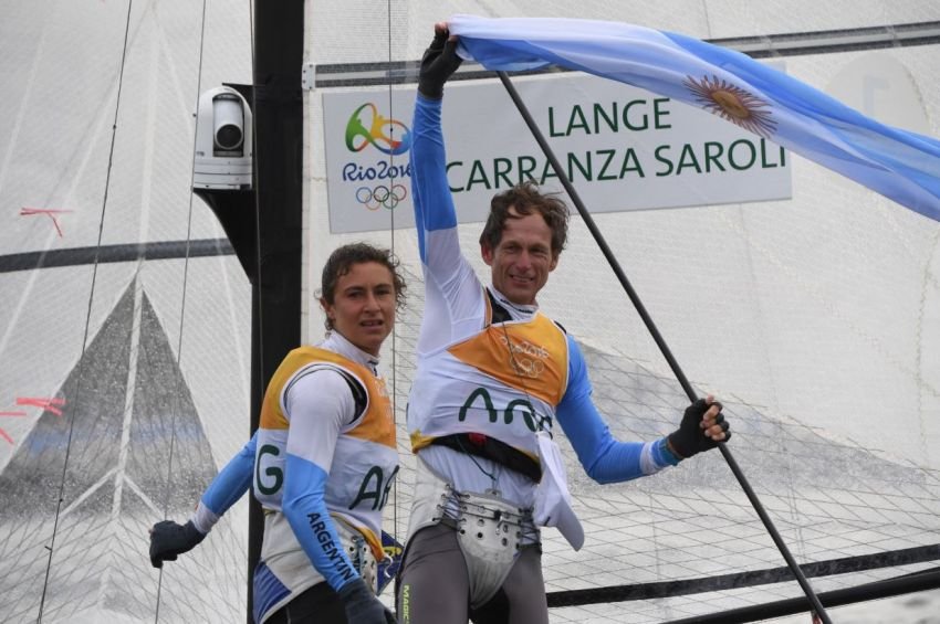 Vela: CECILIA CARRANZA Y SANTIAGO LANGE DERECHO A TOKIO 2020