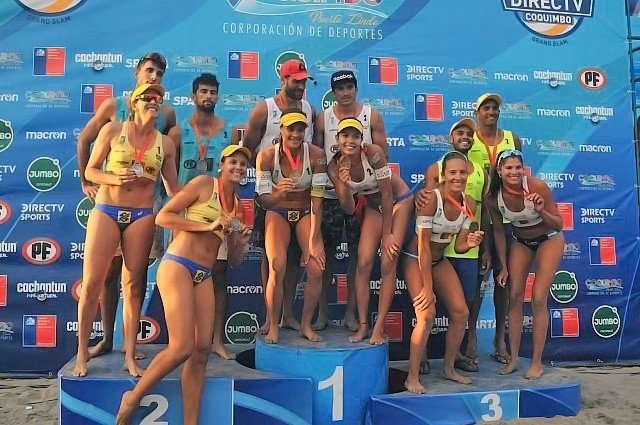 Beach Voley: ARGENTINA SIGUE EN EL PODIO