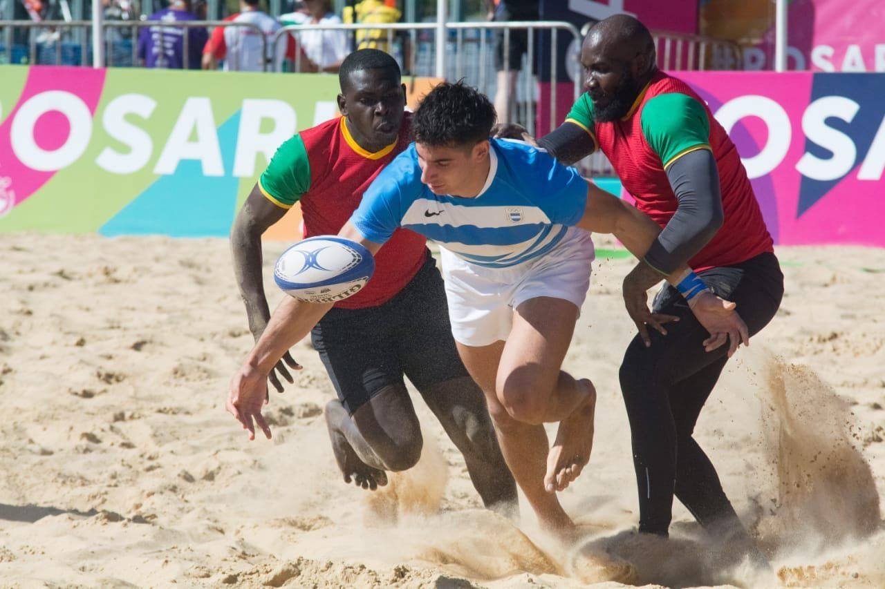 Suramericano Rosario 2019: DEBUT Y VICTORIA PARA LOS SELECCIONADOS ARGENTINOS DE RUGBY PLAYA