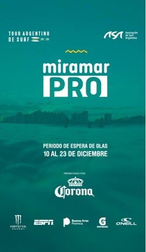 Surf: MIRAMAR VUELVE A SER SEDE DEL CIRCUITO ARGENTINO
