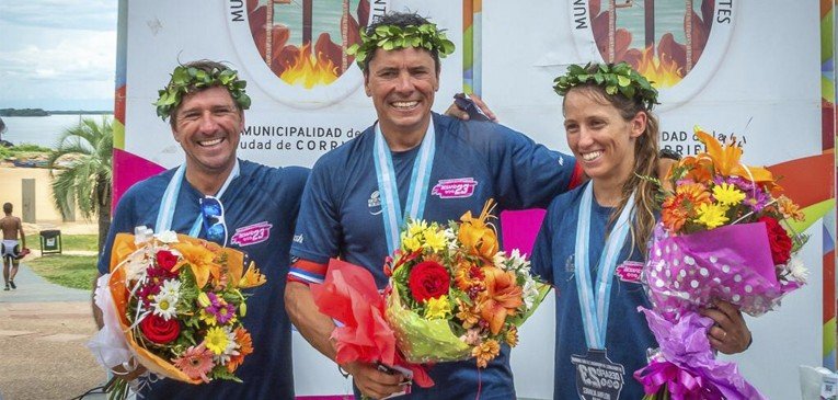 Triatlón: DELFINA ÁLVAREZ, LA ATLETA A LA QUE UN SÓLO DEPORTE NO LE ALCANZA