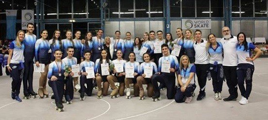 Patín Artístico: GRAN COSECHA NACIONAL EN FRIBURGO