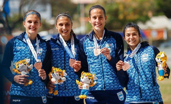 Atletismo: LA POSTA LARGA FEMENINA, CON BUENA MARCA EN CHILE