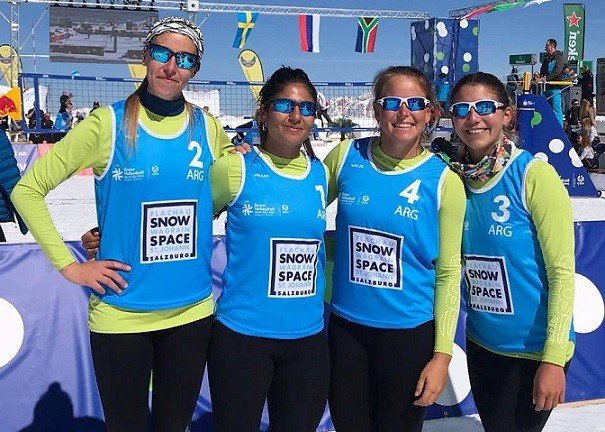 Snow Volley: "ESTE DEPORTE TIENE MUCHO PARA DAR" SOSTUVO CECILIA PERALTA