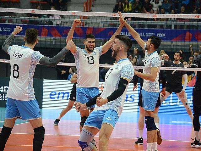 Vóley masculino: BALANCE POSITIVO PARA ARGENTINA EN EL PRIMER WEEKEND DE LA VNL