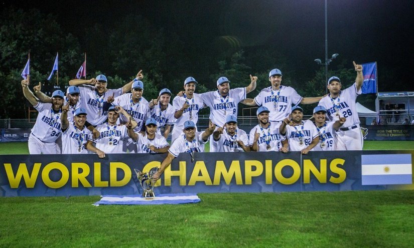 Softball: ARGENTINA CAMPEÓN DEL MUNDO!