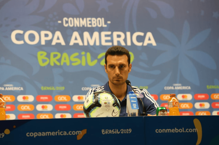 Fútbol masculino: SCALONI, SATISFECHO TRAS EL TRIUNFO ANTE VENEZUELA