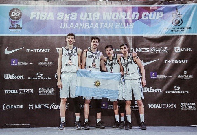 Básquet masculino: MEDALLA DE BRONCE PARA EL 3X3 EN EL MUNDIAL CATEGORÍA U18