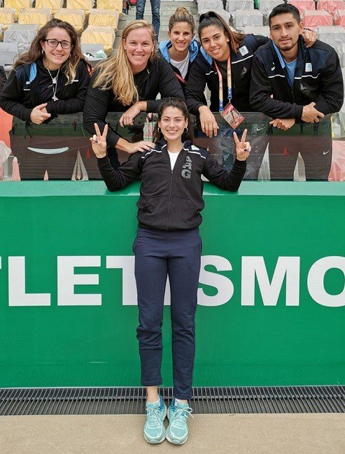 Atletismo: BETSABÉ PÁEZ SE DESTACÓ EN SALTO EN ALTO