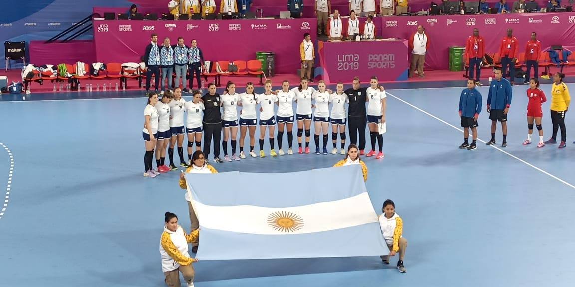Juegos Lima 2019: EN HANDBALL, LA GARRA DERROTÓ A REPÚBLICA DOMINICANA Y CLASIFICÓ A SEMIFINALES.