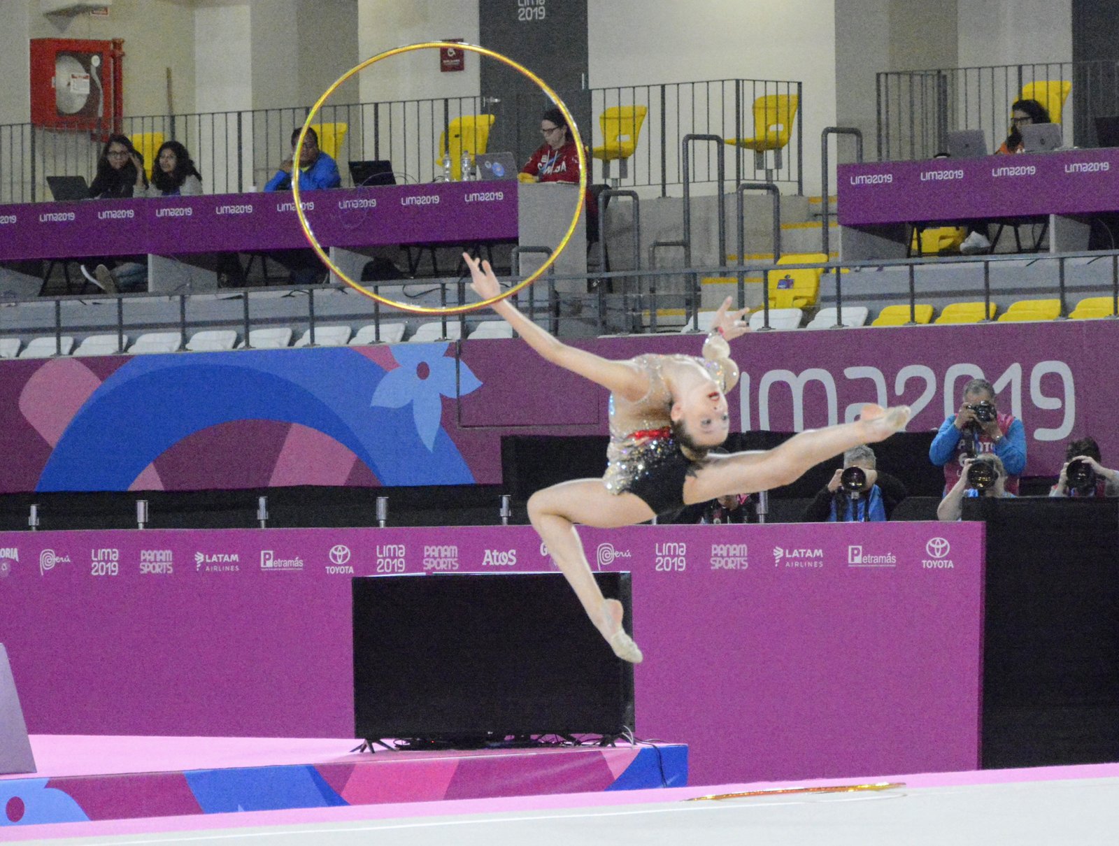 Juegos Lima 2019: GIMNASIA RÍTMICA, BUENAS ACTUACIONES DE MARTÍNEZ FAINBERG Y D’ARCÁNGELO