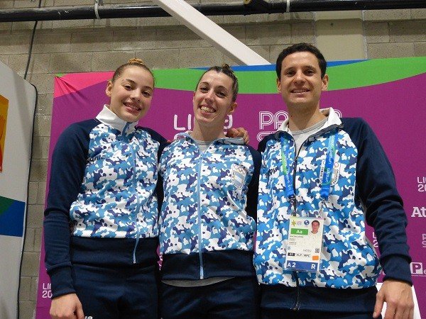 Juegos Lima 2019: GIMNASIA TRAMPOLÍN, LUCILA MALDONADO, MARA COLOMBO Y LUCAS ADORNO LUEGO DE LA PRIMERA JORNADA