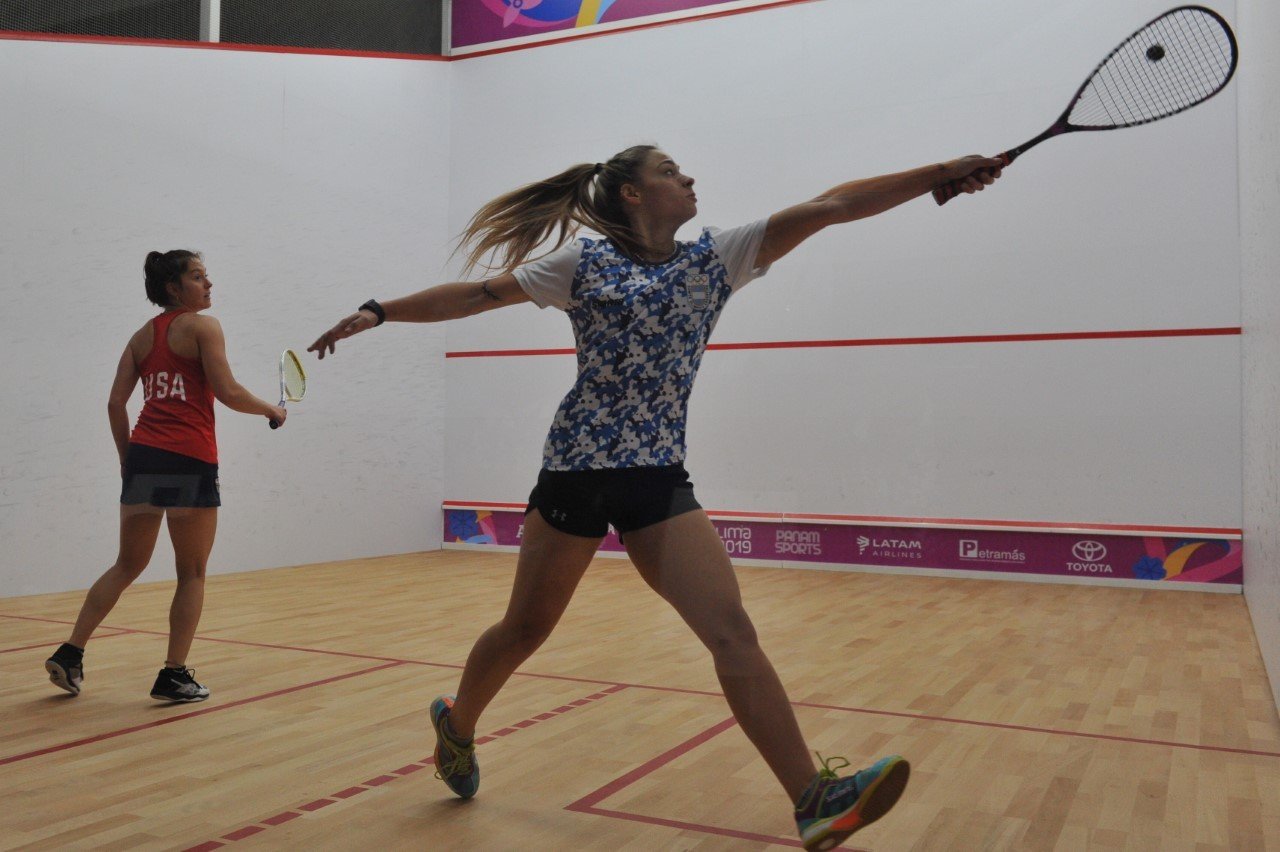 Juegos Lima 2019: SQUASH, ARGENTINA REDONDEÓ UNA BUENA ACTUACIÓN