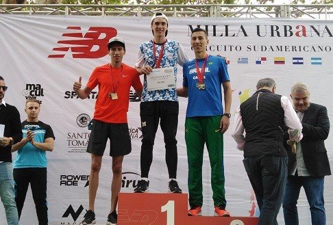 Atletismo: DIEGO LACAMOIRE Y MARIANA BORELLI, CAMPEONES SUDAMERICANOS DE MILLA