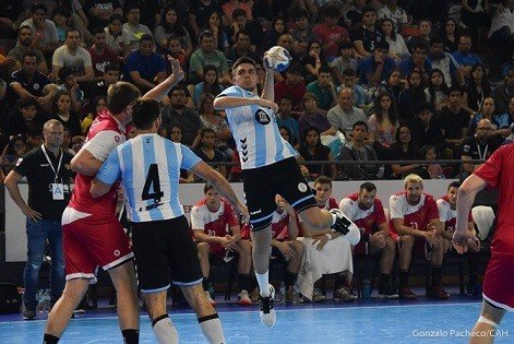 Handball masculino: ARGENTINA LE GANÓ A RUSIA EN EL INICIO DEL CUATRO NACIONES DE SAN JUAN