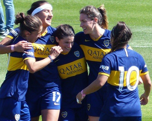 Fútbol femenino: DECLARACIONES DE CAROLINA TRONCOSO, CLARISA HUBER Y ANDREA OJEDA LUEGO DEL TRIUNFO DE BOCA JUNIORS