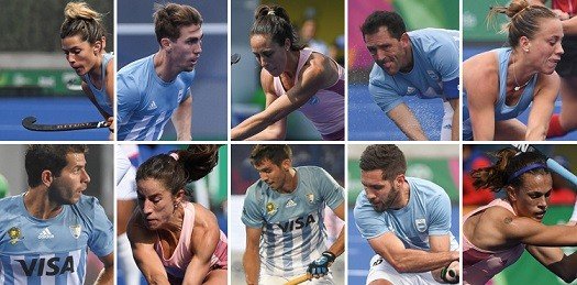 Hockey césped: DIEZ ARGENTINOS EN EL EQUIPO DE ELITE DE LA PAHF 2019