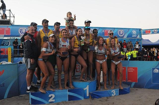 Beach Voley: ARGENTINA FUE SEGUNDA EN CHILE