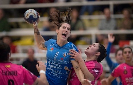 Handball femenino: MANUELA PIZZO Y EL SÚPER AMARA BERA BERA, FESTEJARON EN ESPAÑA