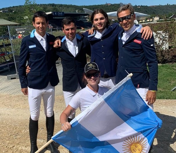 Ecuestre/Equitación: ARGENTINA PRESENTÓ EQUIPO EN LA COPA DE NACIONES DE PRAGA